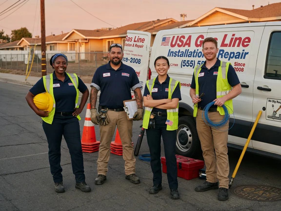 Gas Line Installation company in Jonesville, NC